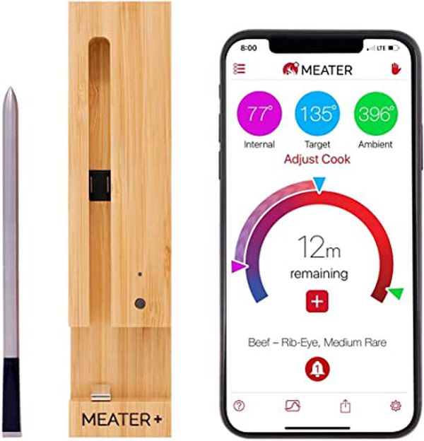 Meater+ smart wireless thermometer.
